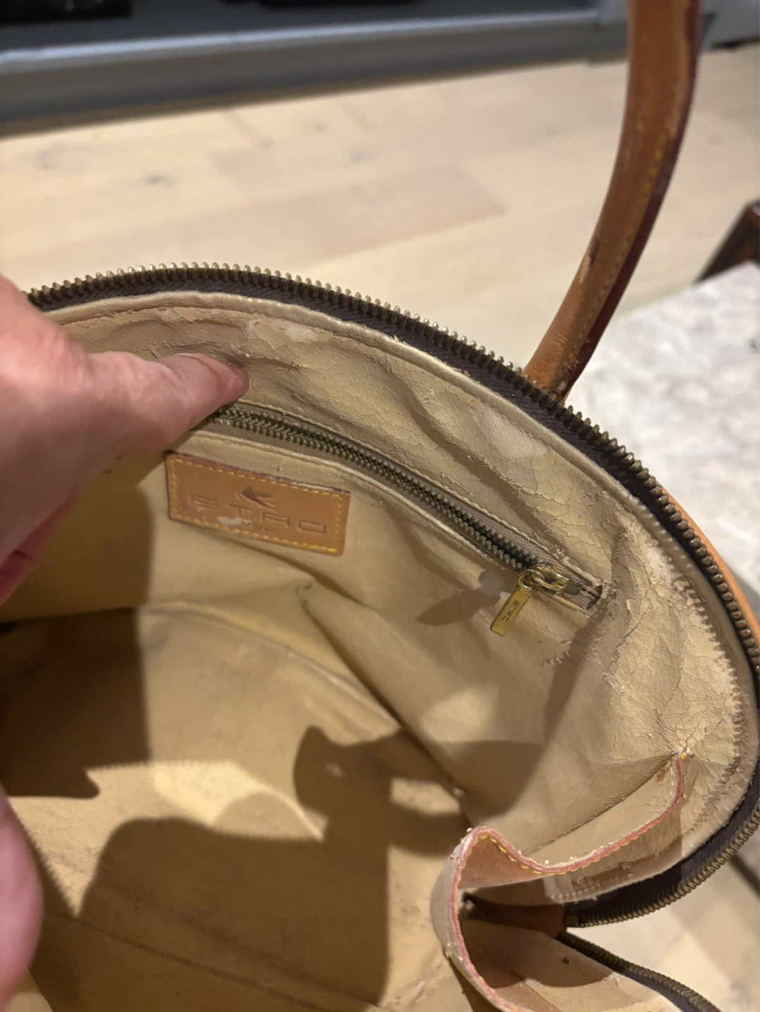 Etro Paisley Print Satchel Bag - photo 4