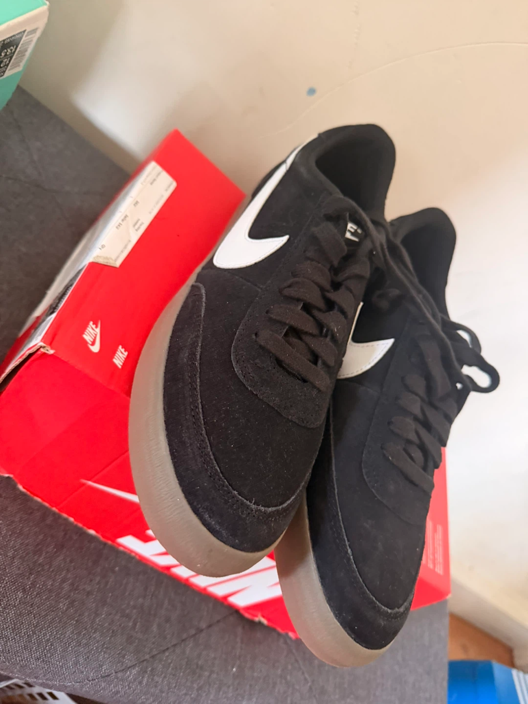Nike SB Zoom Blazer Low Black Gum Skate Shoes Size 10