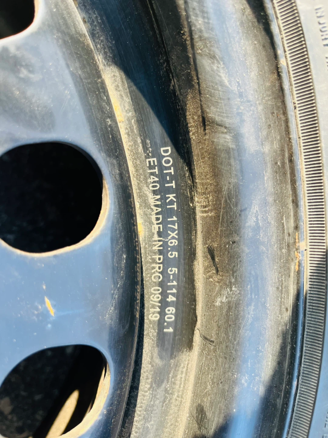 Steel Wheel Rim 17x6.5 ET40 - photo 4