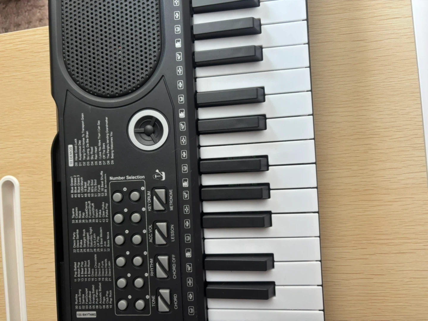 Kids and Adults Electronic Keyboard with 100 Tones - photo 4