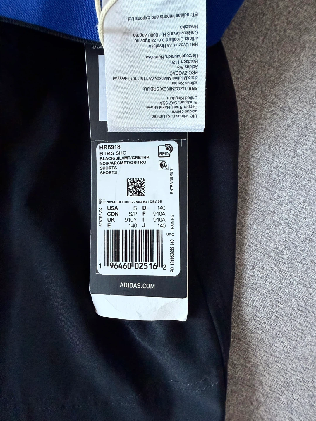 NEW Kids’ Adidas AEROREADY Sports Shorts, Size 9–10Y / 140 cm - photo 4