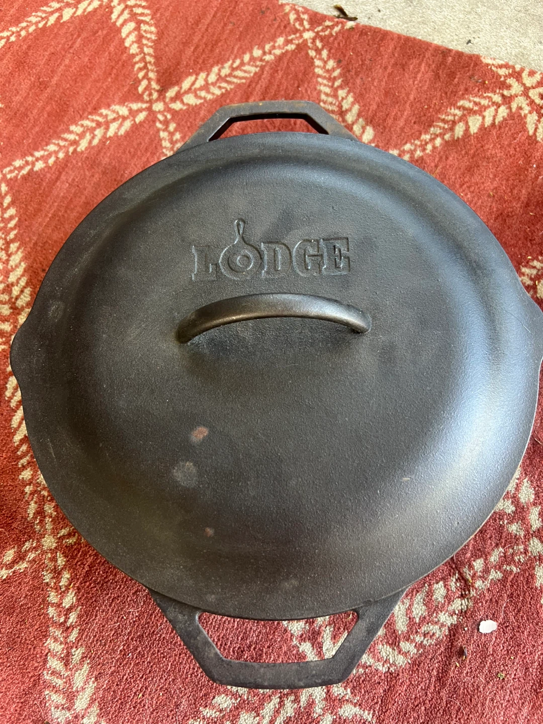 Cast iron cookware with lid lodge - photo 4