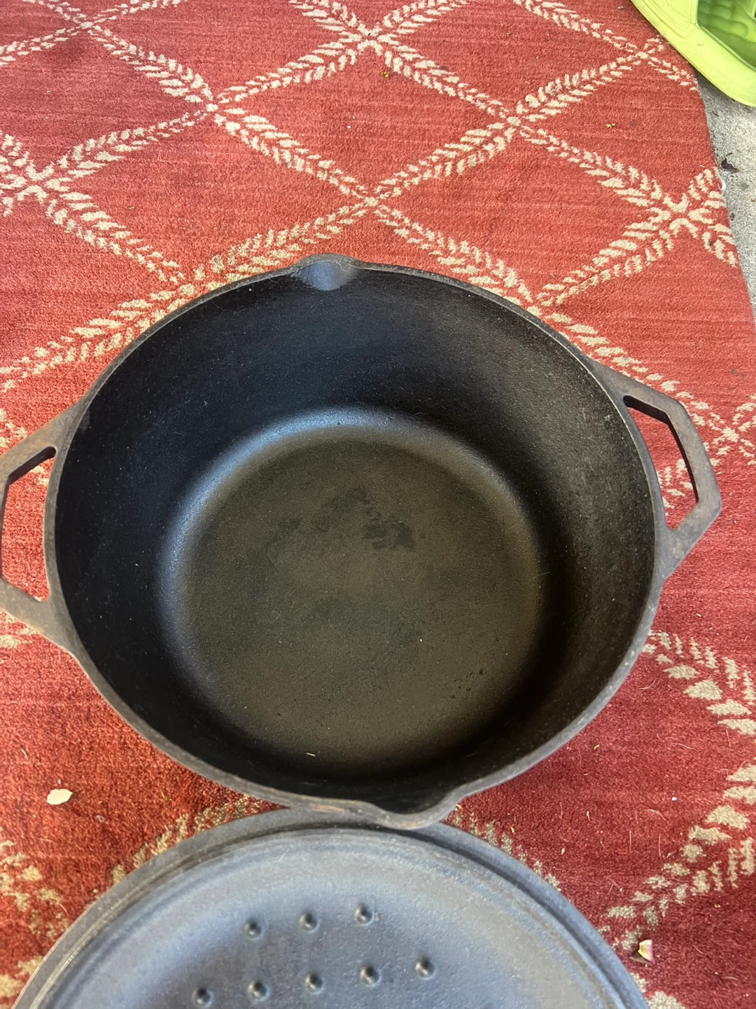 Cast iron cookware with lid lodge - photo 2