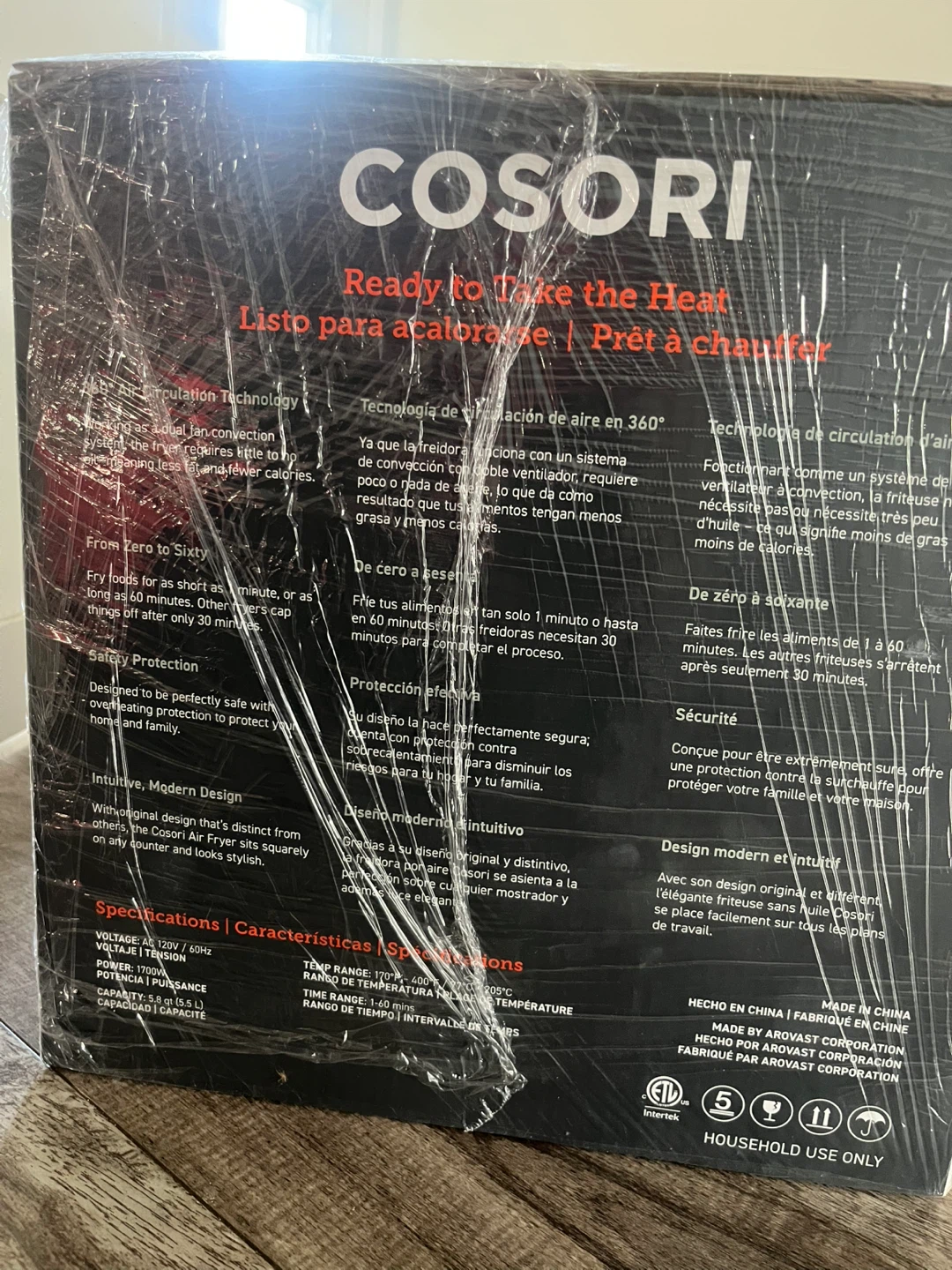 COSORI 5.8-Quart Air Fryer - photo 4
