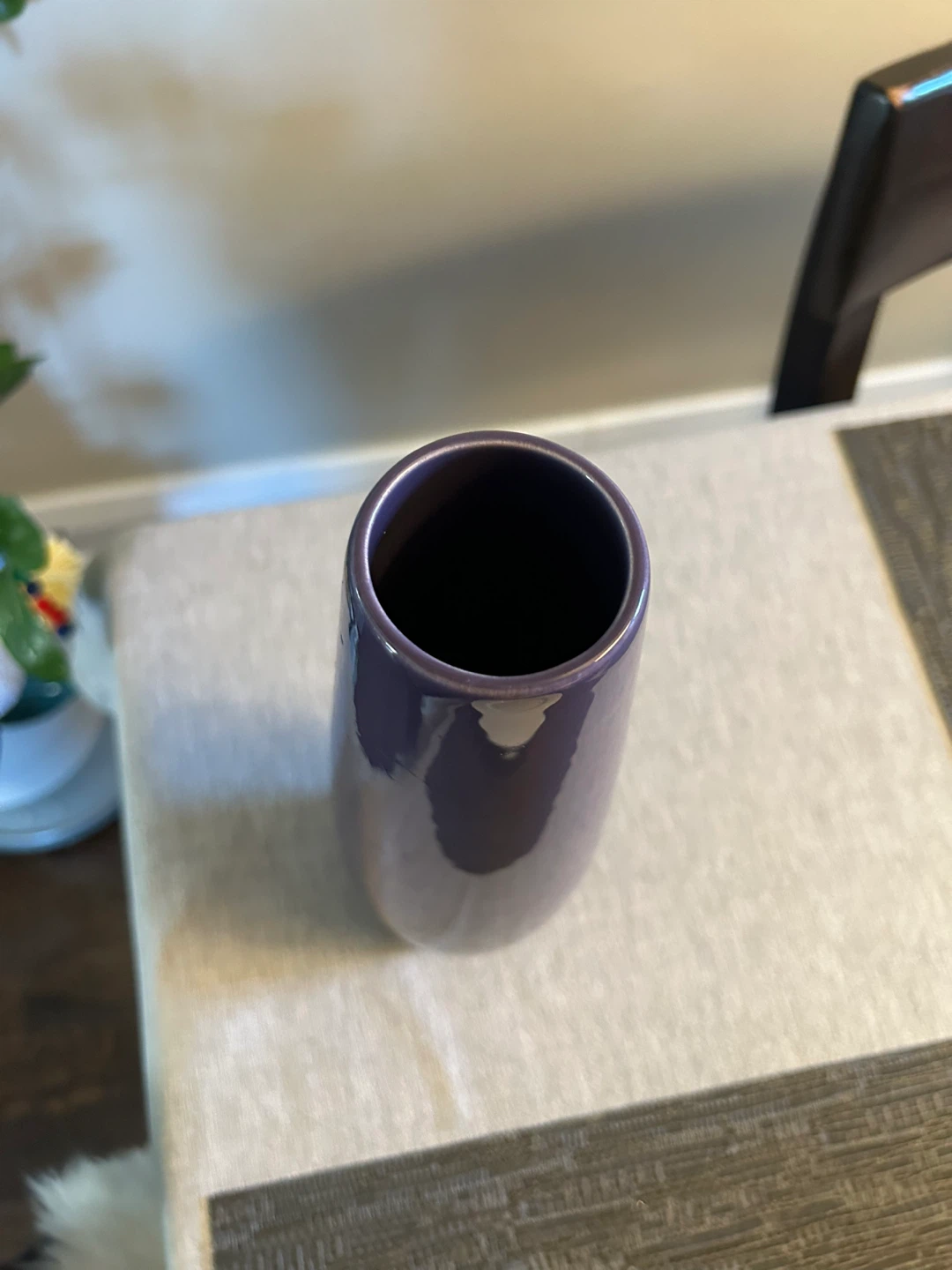Purple Glass Vase - photo 2