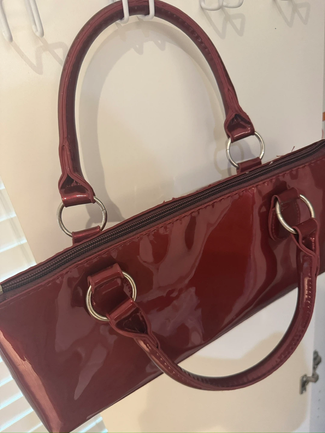 Red Insulated Wine Bottle Carrier Bag - photo 2