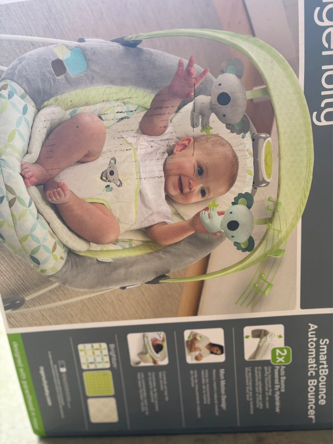 Ingenuity SmartBounce Automatic Bouncer