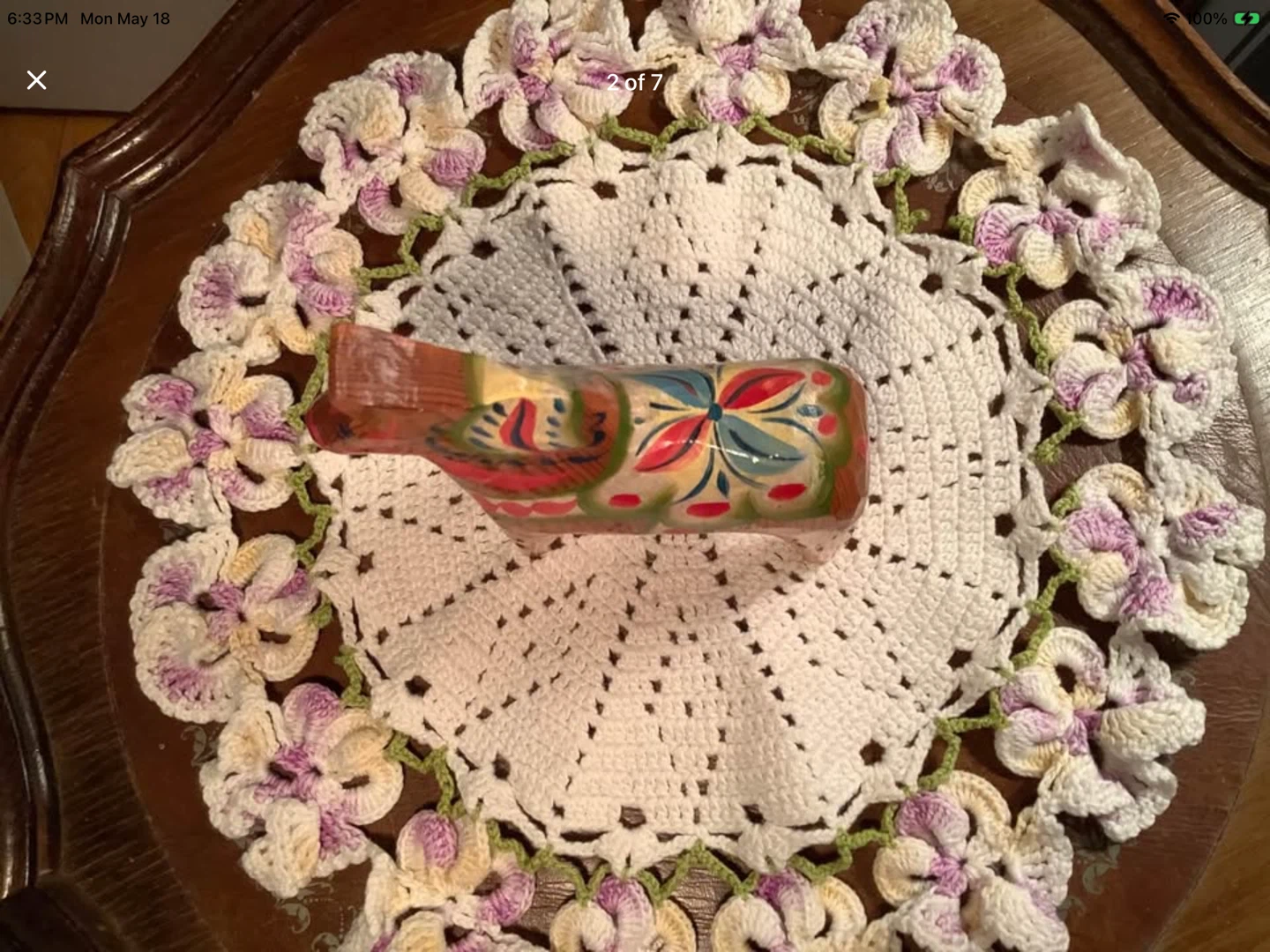 Vt Exposed Natural Wd Swedish Dala Horse 🐞 - photo 2