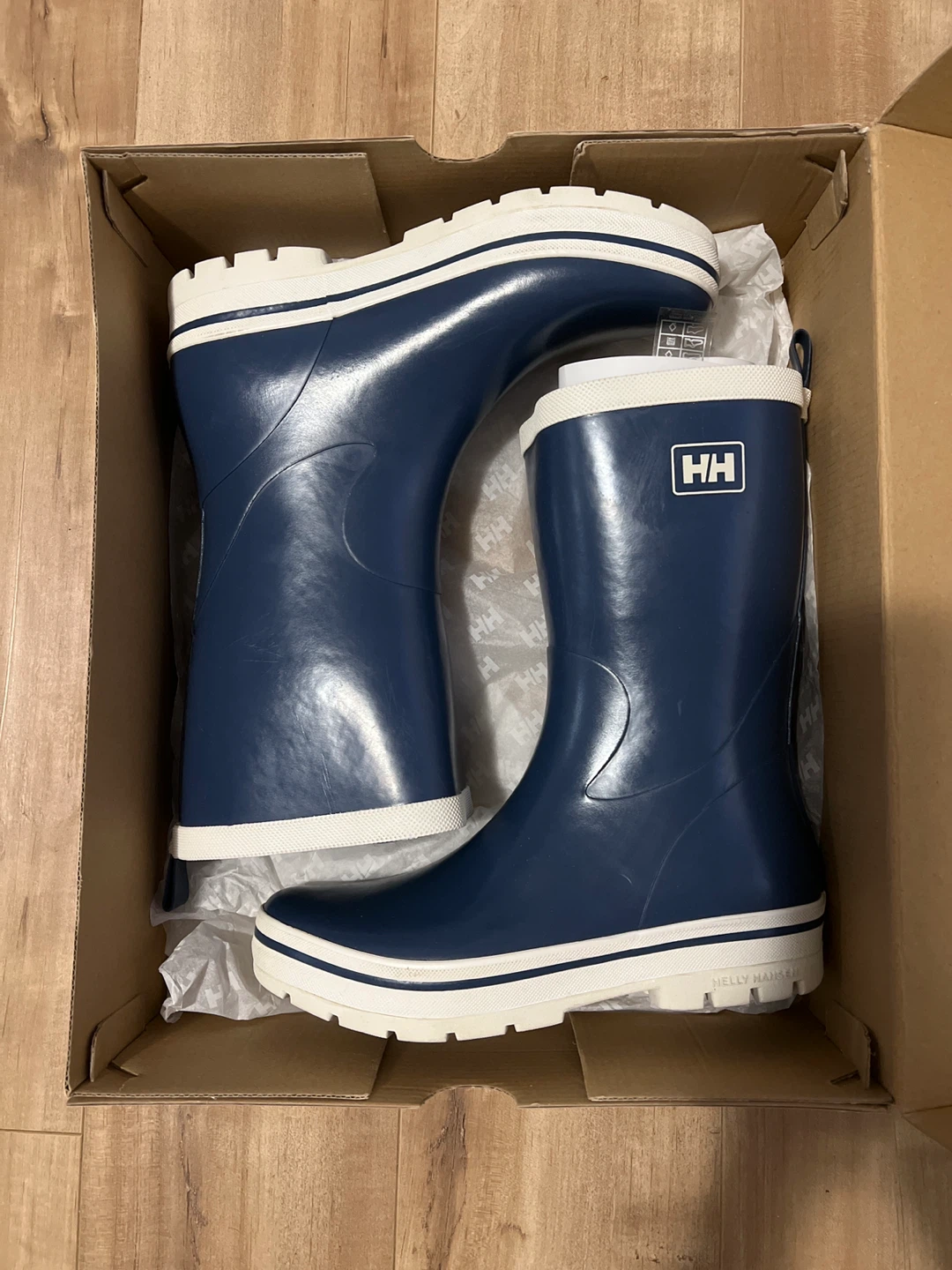 Helly Hansen Navy Blue Rain Boots