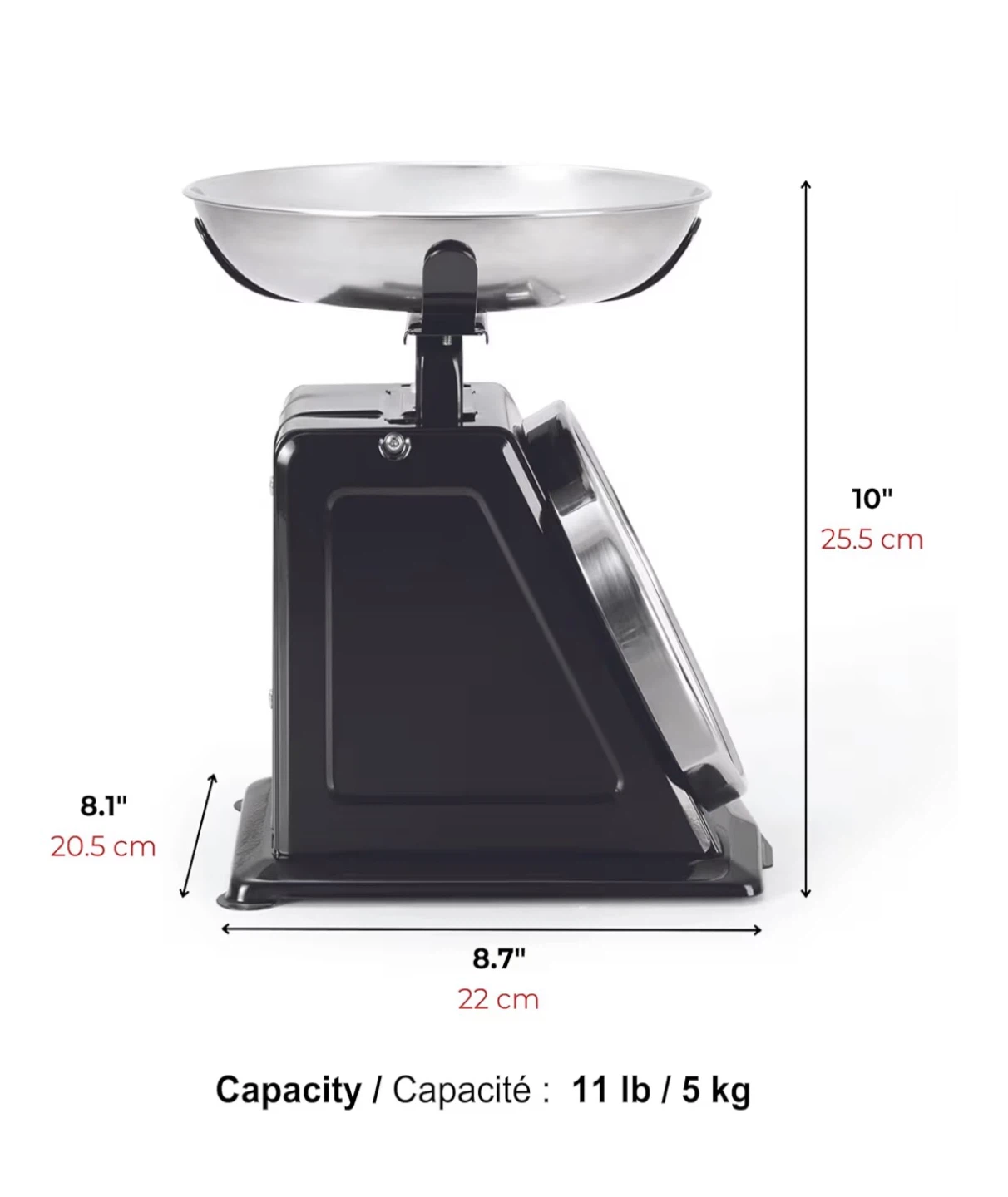 Starfrit Kitchen Scale - Black - photo 3