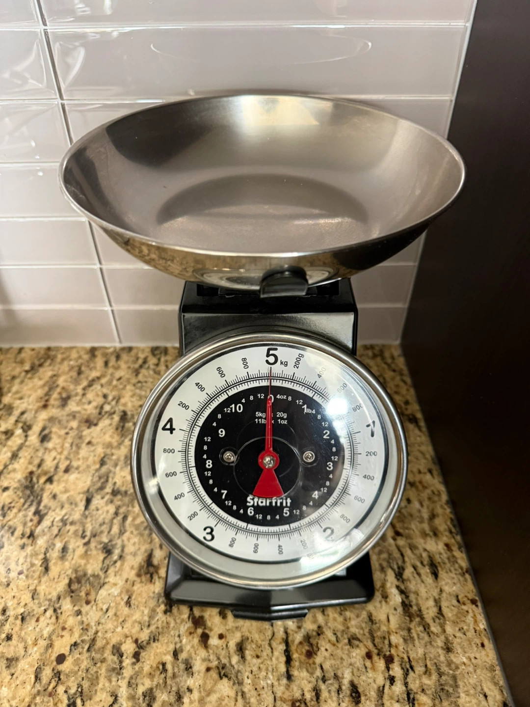 Starfrit Kitchen Scale - Black