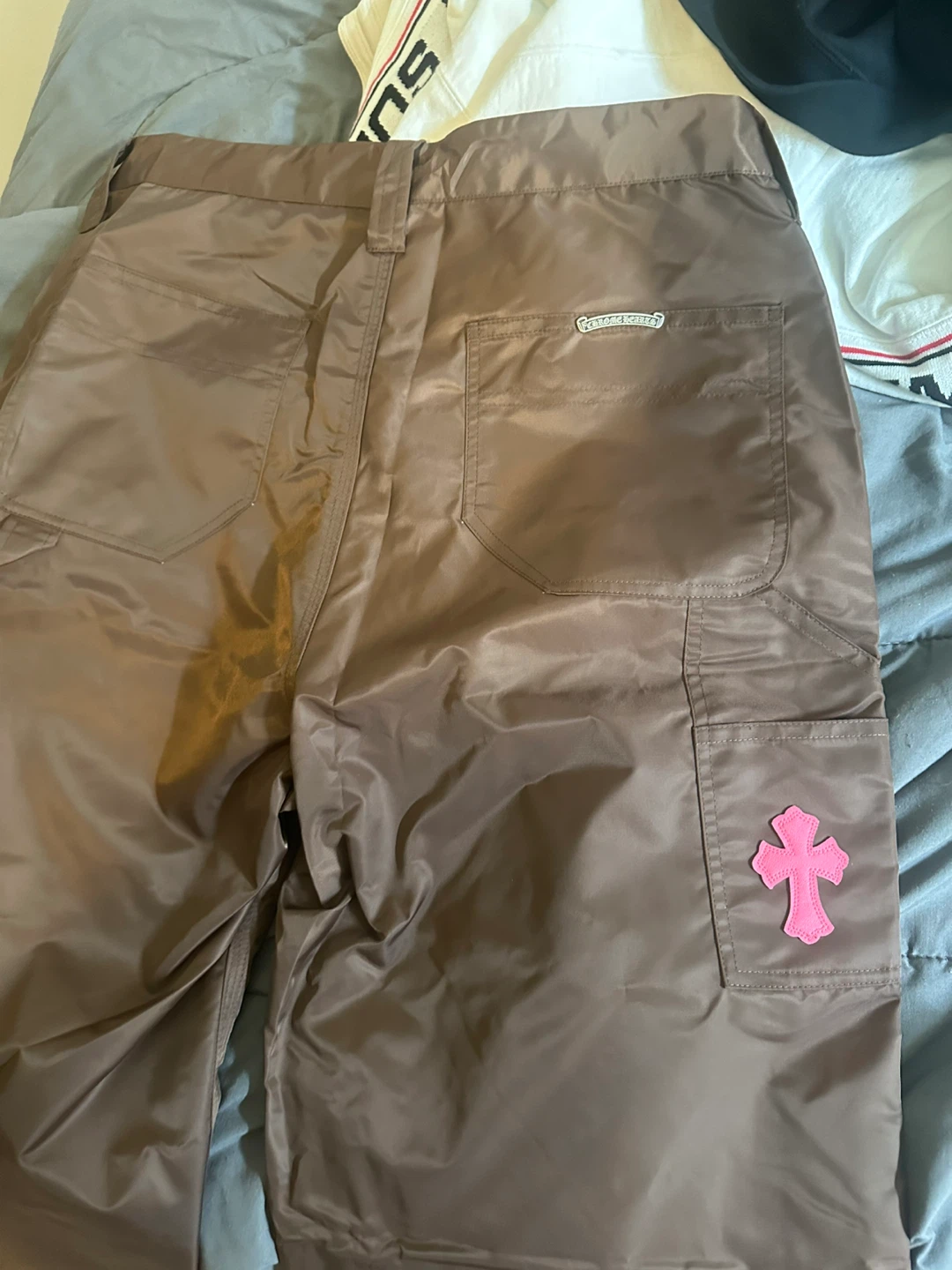 Chrome Hearts brown carpenter nylon and leather - photo 2
