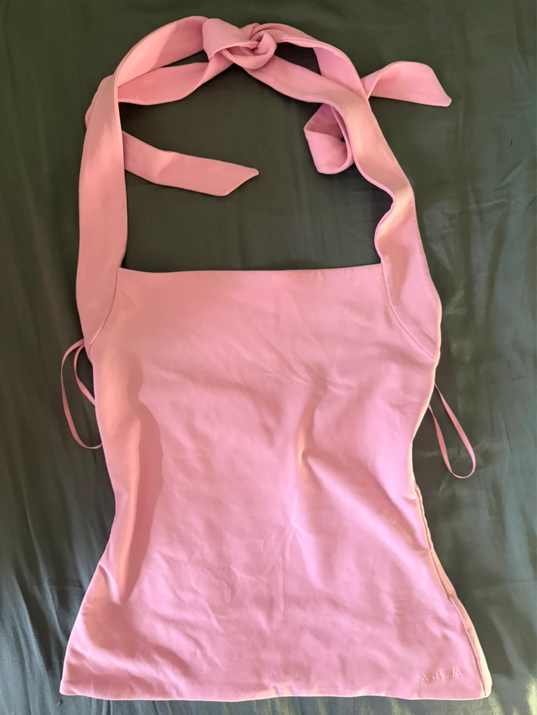 Aritzia Contour Original Halter Top Pink XS - photo 2