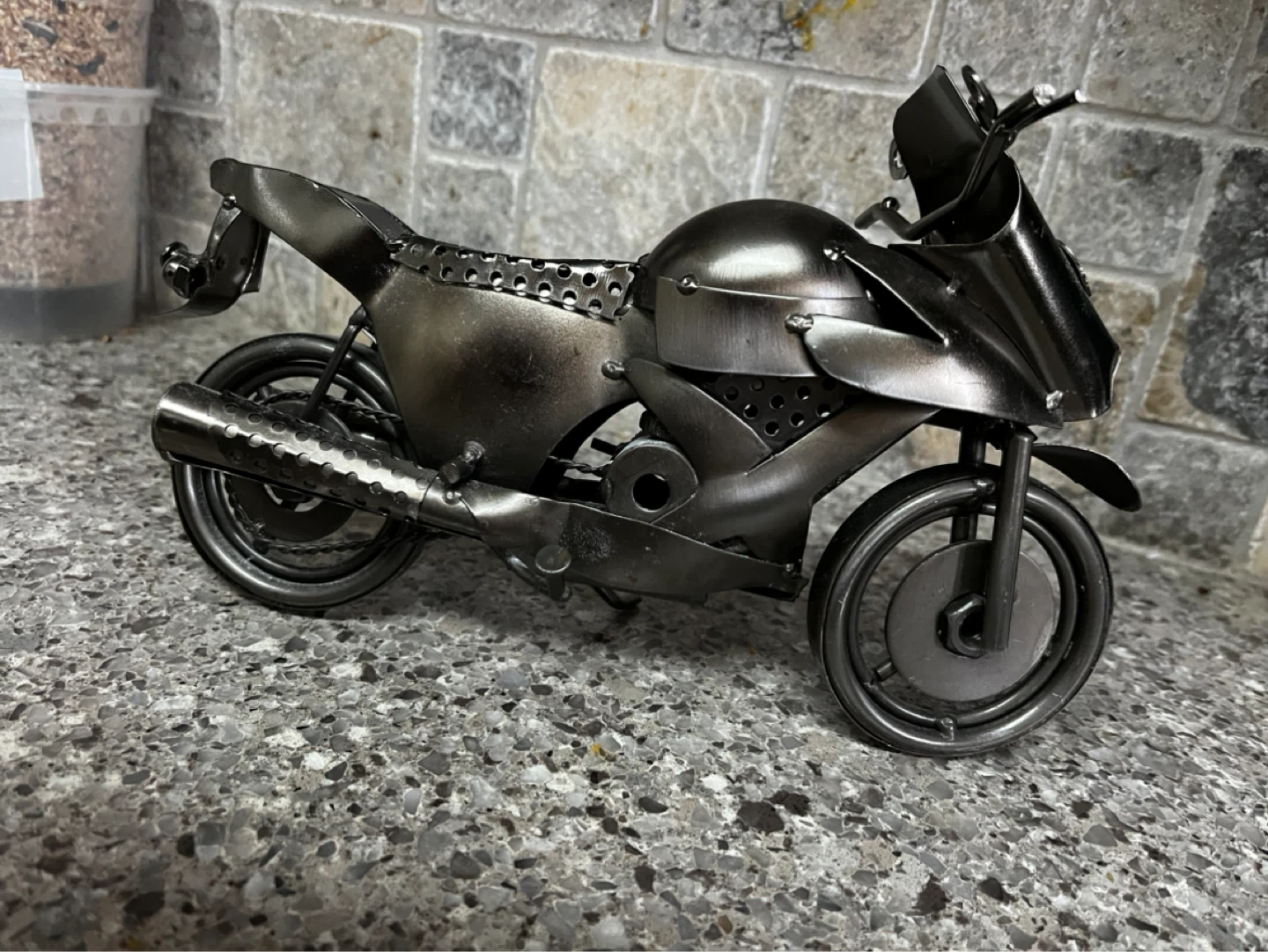 Metal Motorcycle Model - photo 2