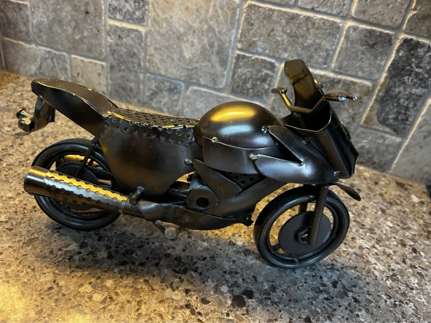 Metal Motorcycle Model