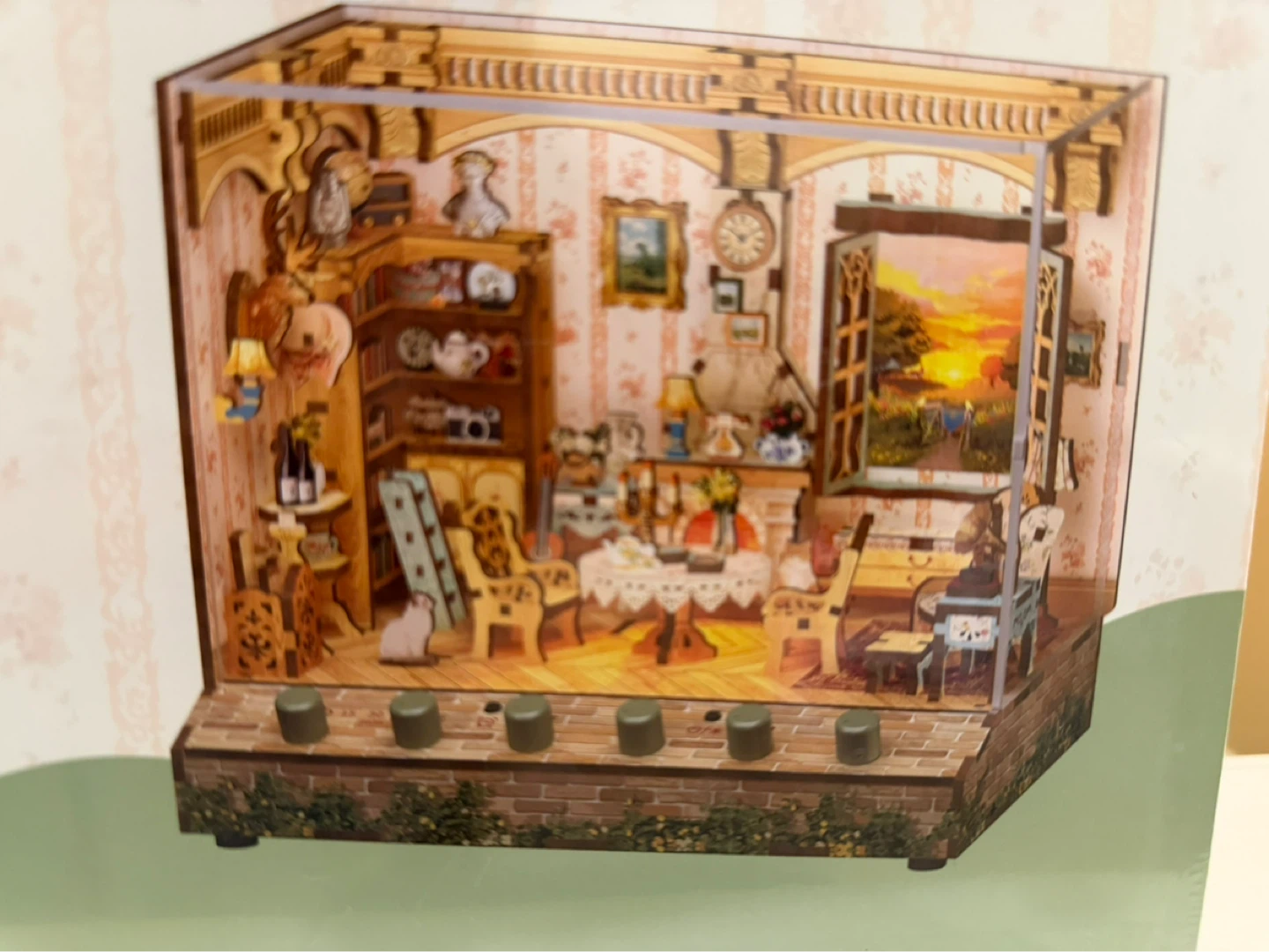 Tonecheer The Pastoral Home DIY Miniature House