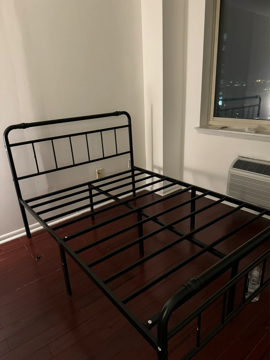 Black Metal Bed Frame - photo 2