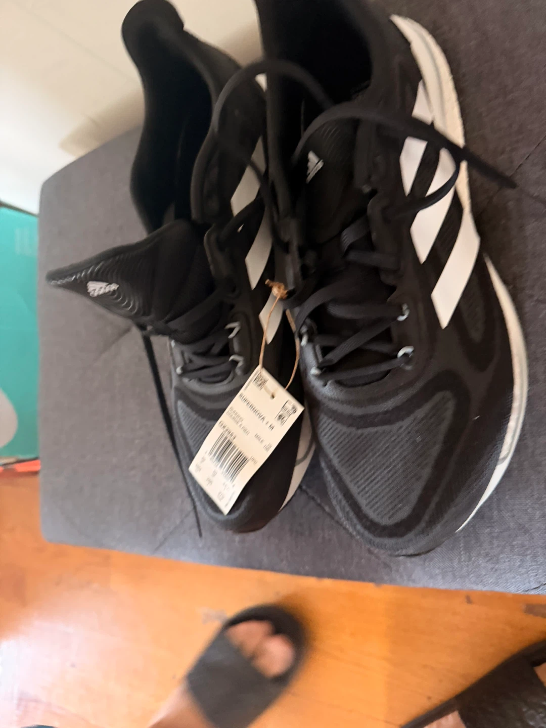 Adidas Supernova Running Shoes - Men's Size 10 - Black - photo 3