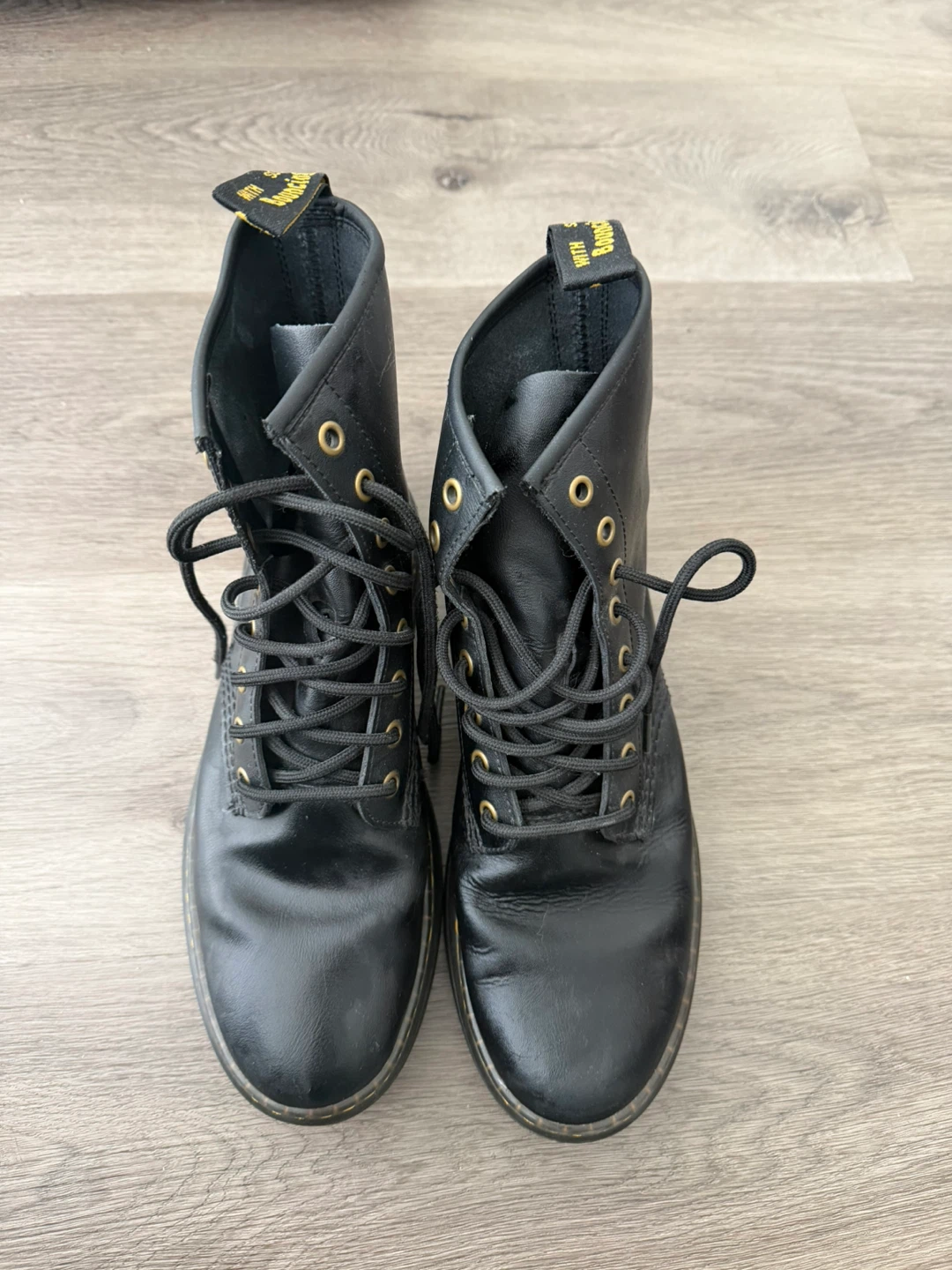 Dr. Martens Zavala Black Leather Boots - photo 4