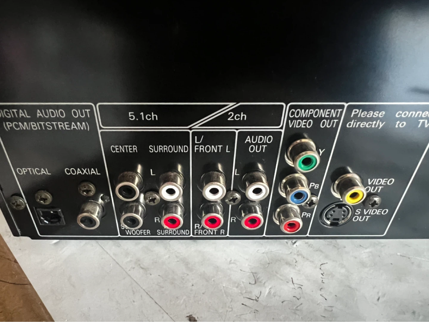 For sale Panasonic 5 DVD player with remote - photo 5