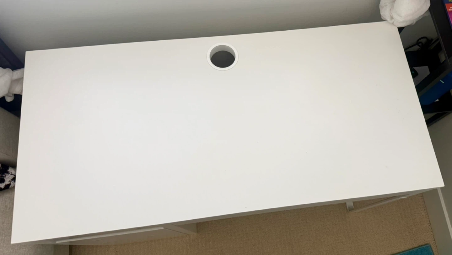 IKEA MICKE white desk with Drawer and Cabinet Urgent SALE!! - photo 2