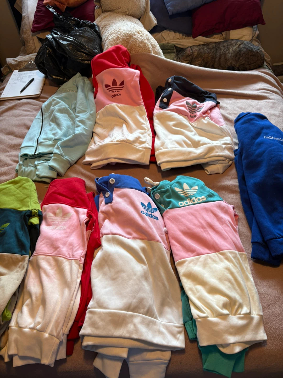 Ladies Adidas sweat sets