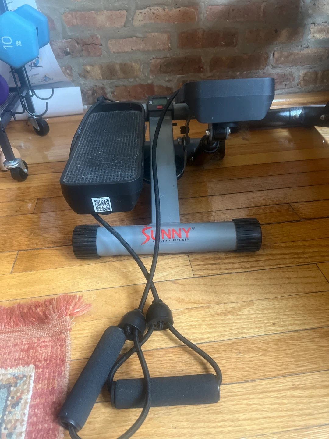 Sunny Health & Fitness Stepper with Resistance Bands - photo 2