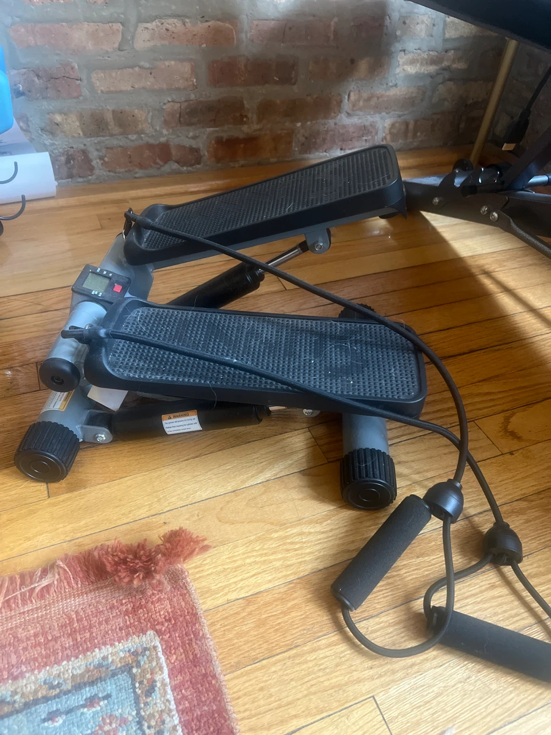 Sunny Health & Fitness Stepper with Resistance Bands