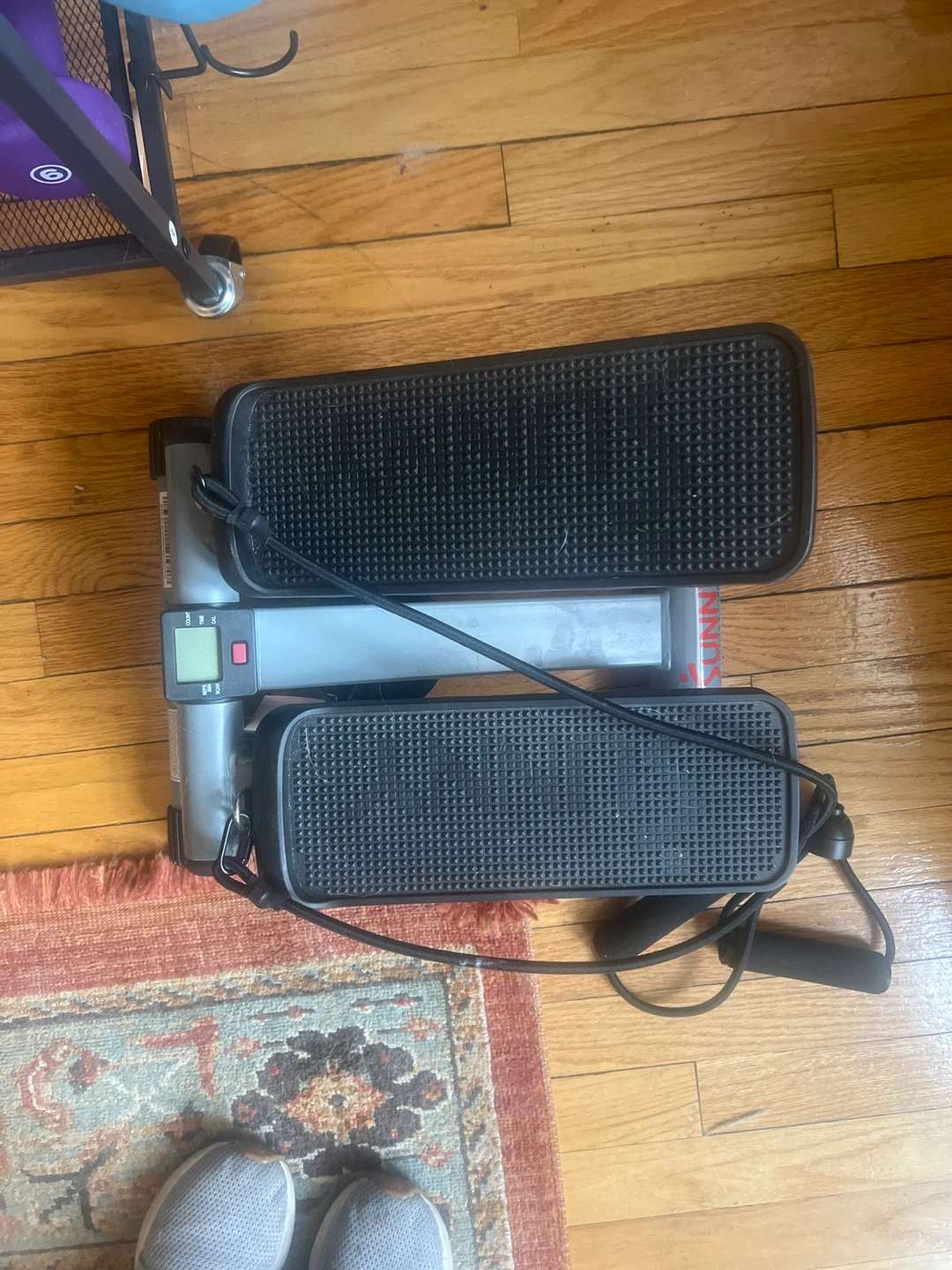 Sunny Health & Fitness Stepper with Resistance Bands - photo 3