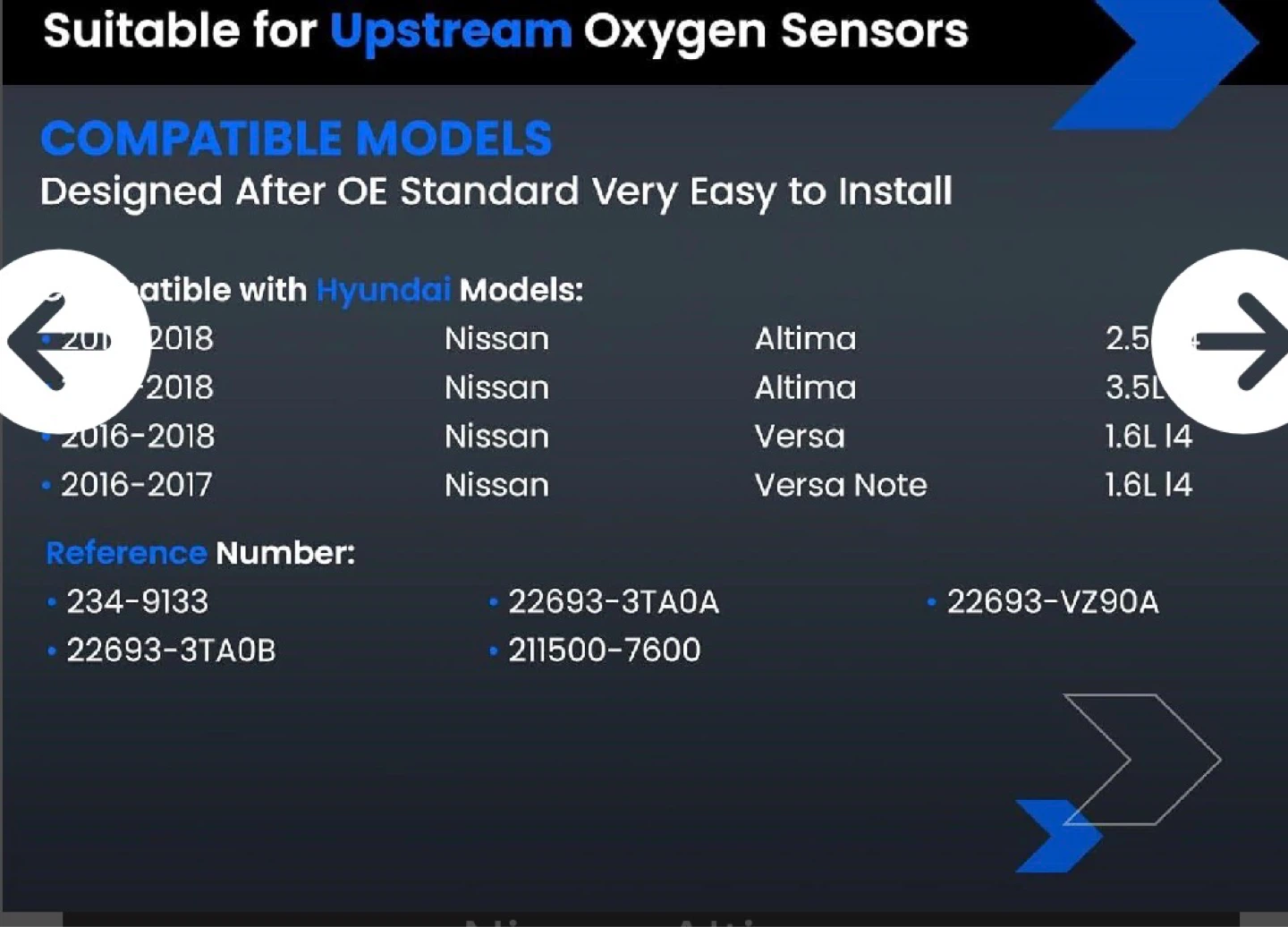 Oxygen Sensor for Hyundai, Nissan - photo 2