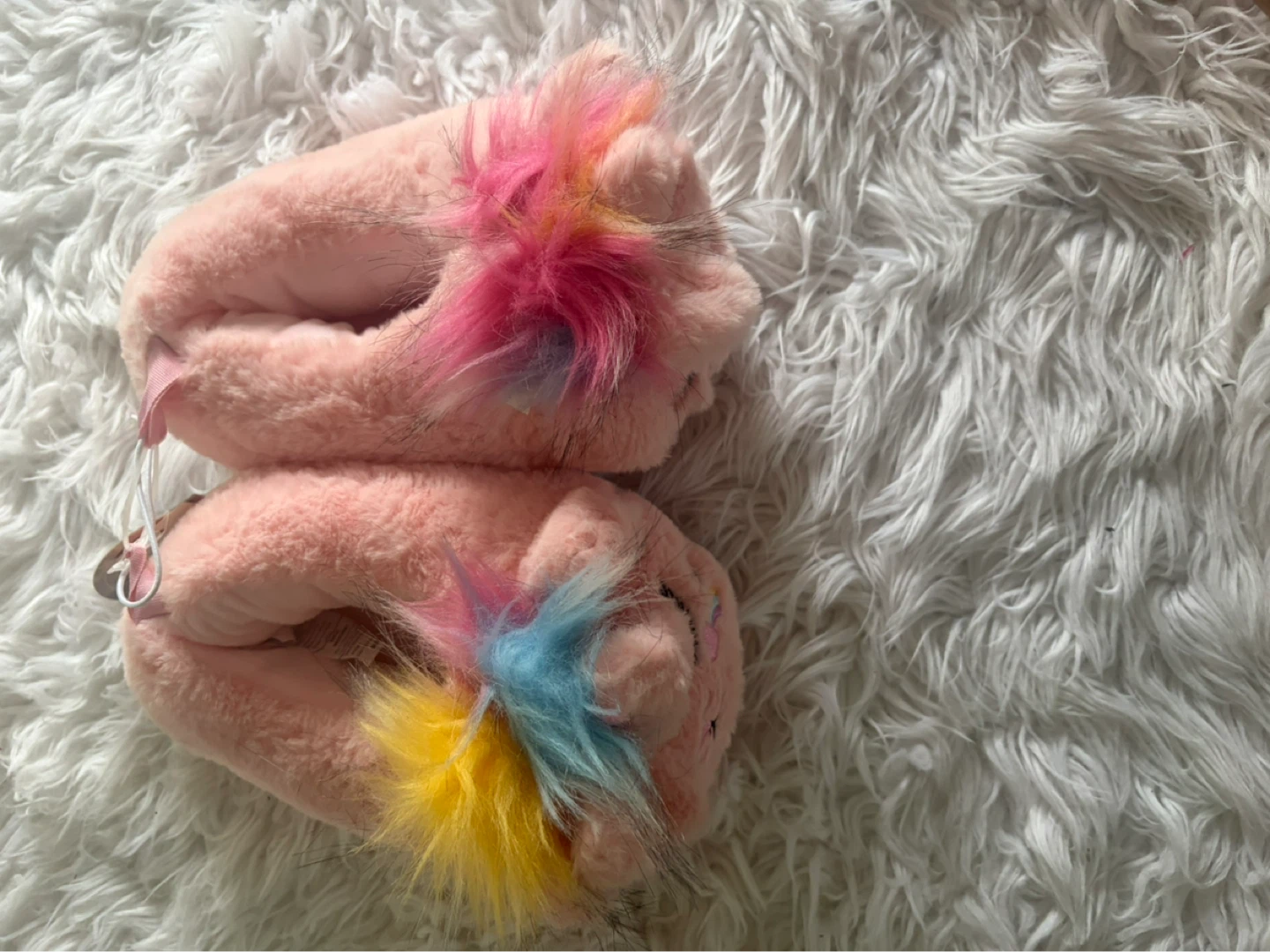 Pink Cat Slippers - Size Youth Small - photo 2