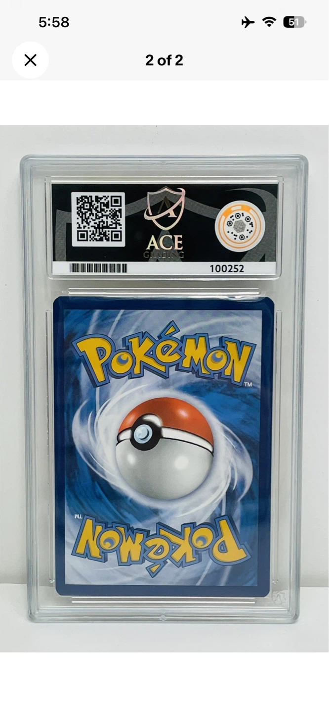 2020 Futsal Pikachu on the Ball Pokemon Card ACD GEM MINT 10 - photo 2