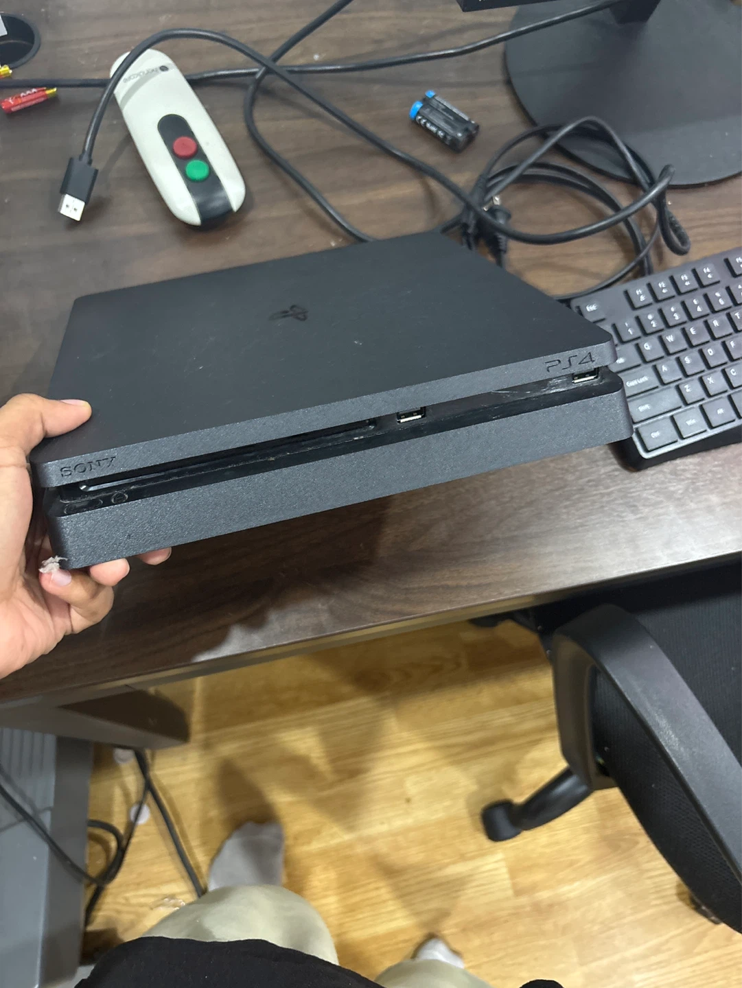 Sony PlayStation 4 Slim Console with the uncharted game - photo 2