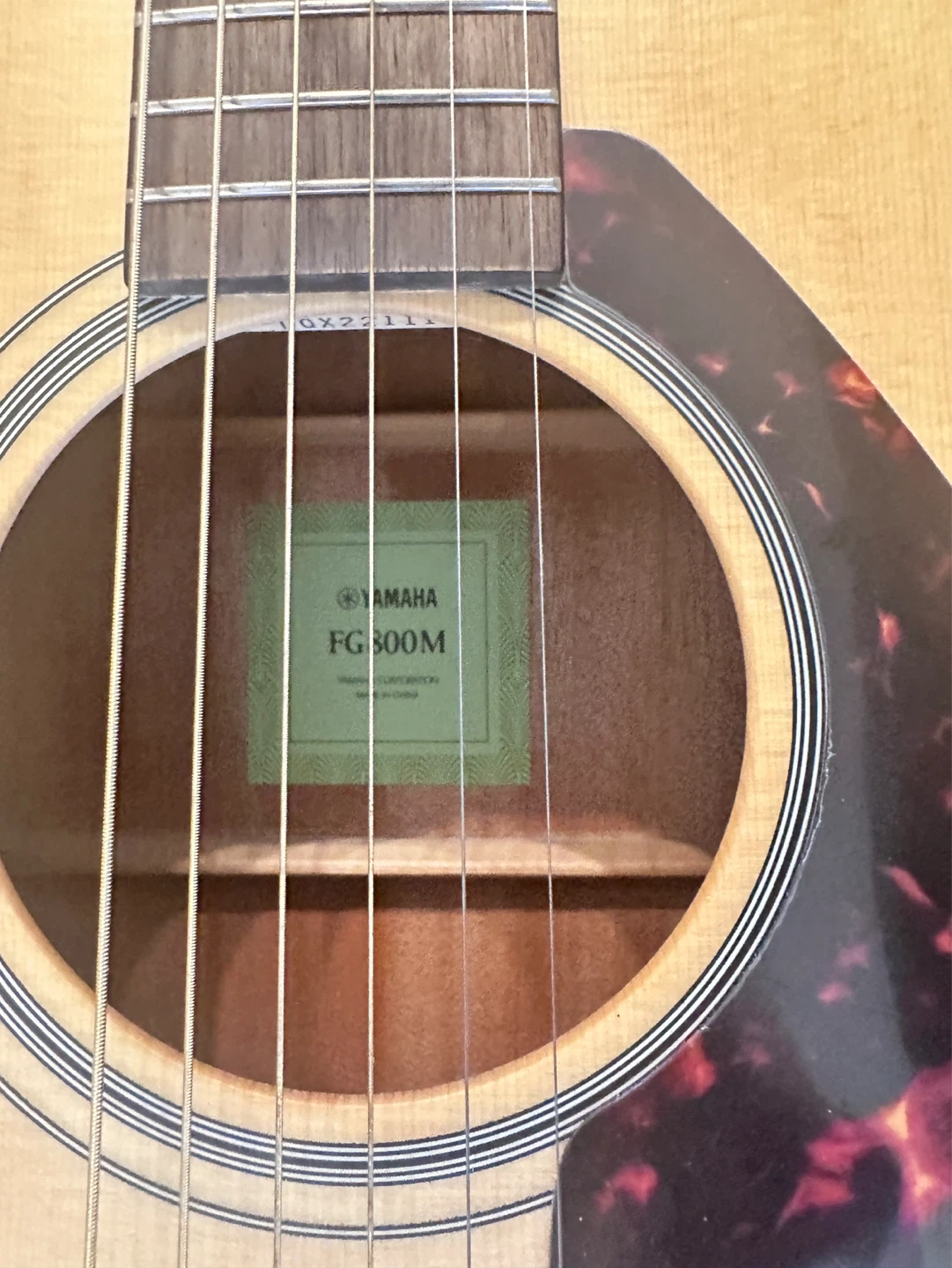 Yamaha FG 800M Acoustic Guitar with Case - photo 2