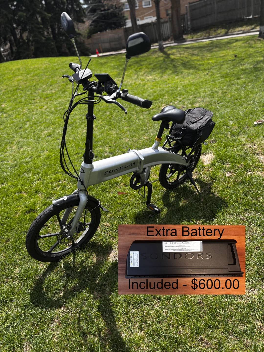 E-bike Sondors foldable