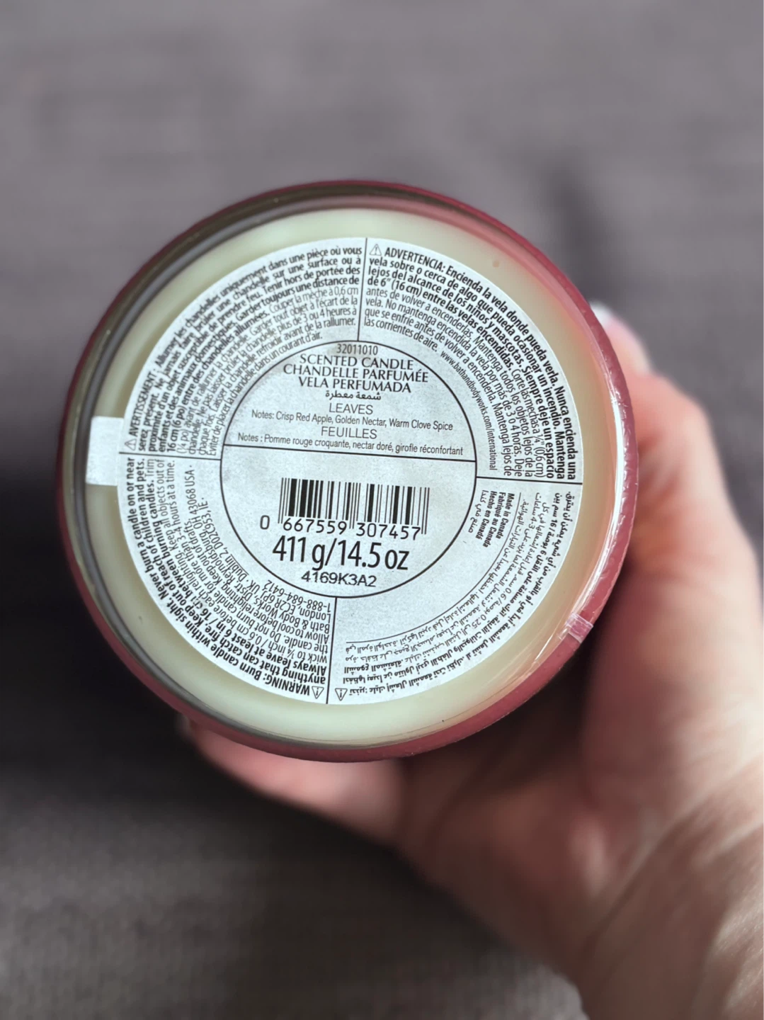 Bath & Body Works Leaves Soy Wax Blend Candle 411g - photo 3