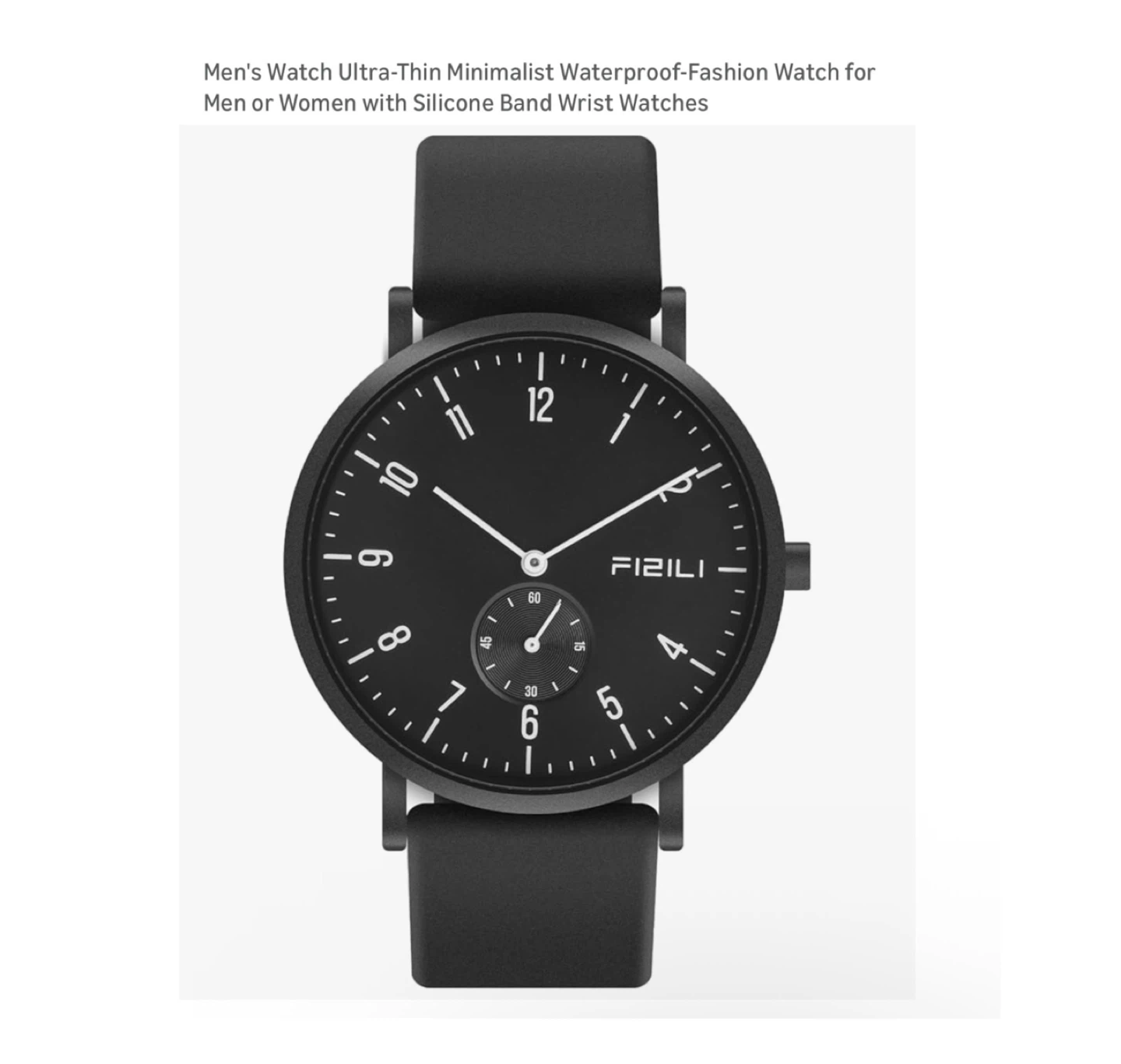 Brand new Men's Watch Ultra-Thin Minimalist Waterproof
