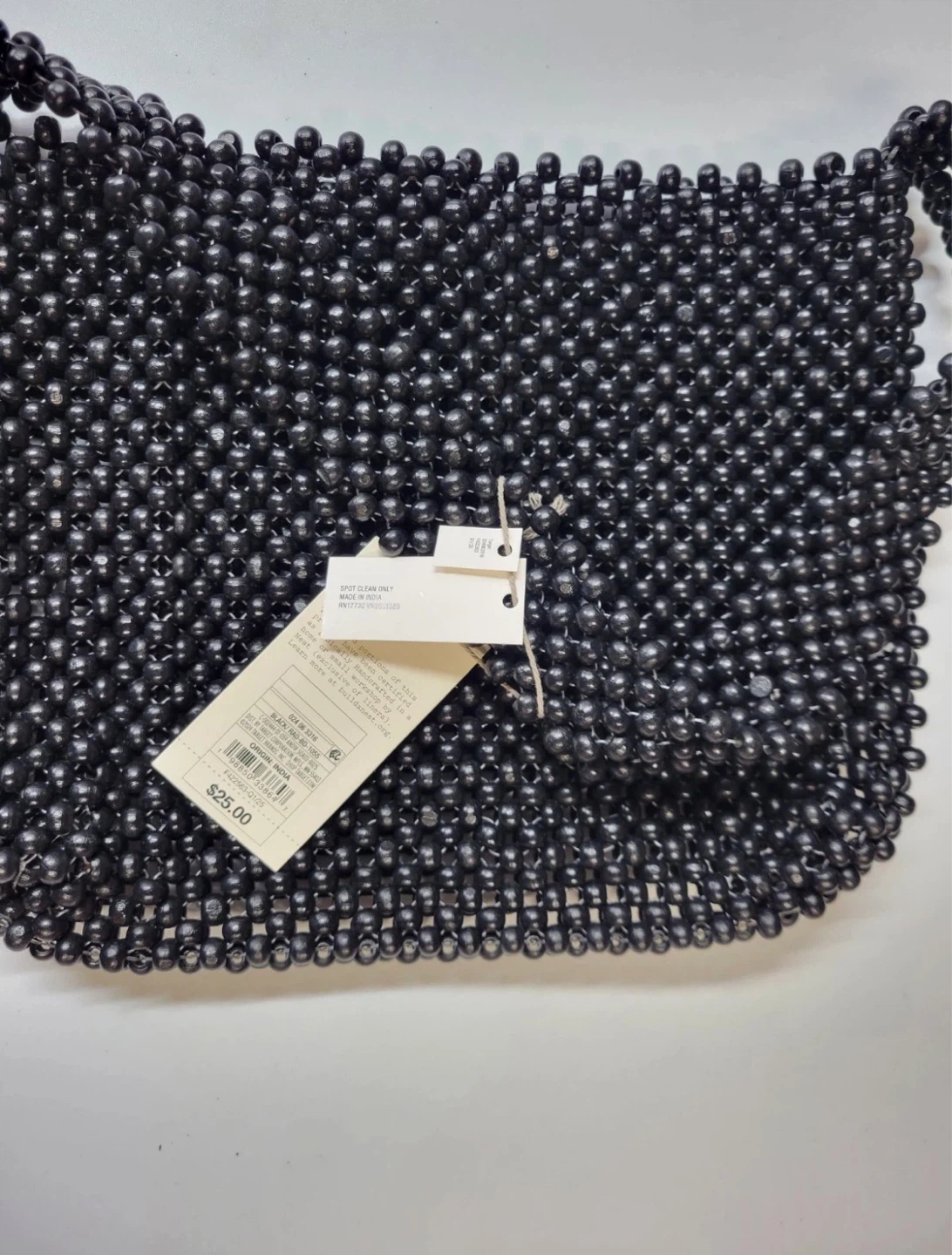 NWT A New Day Target Beaded Black Purse Bag Perfect Gift - photo 2