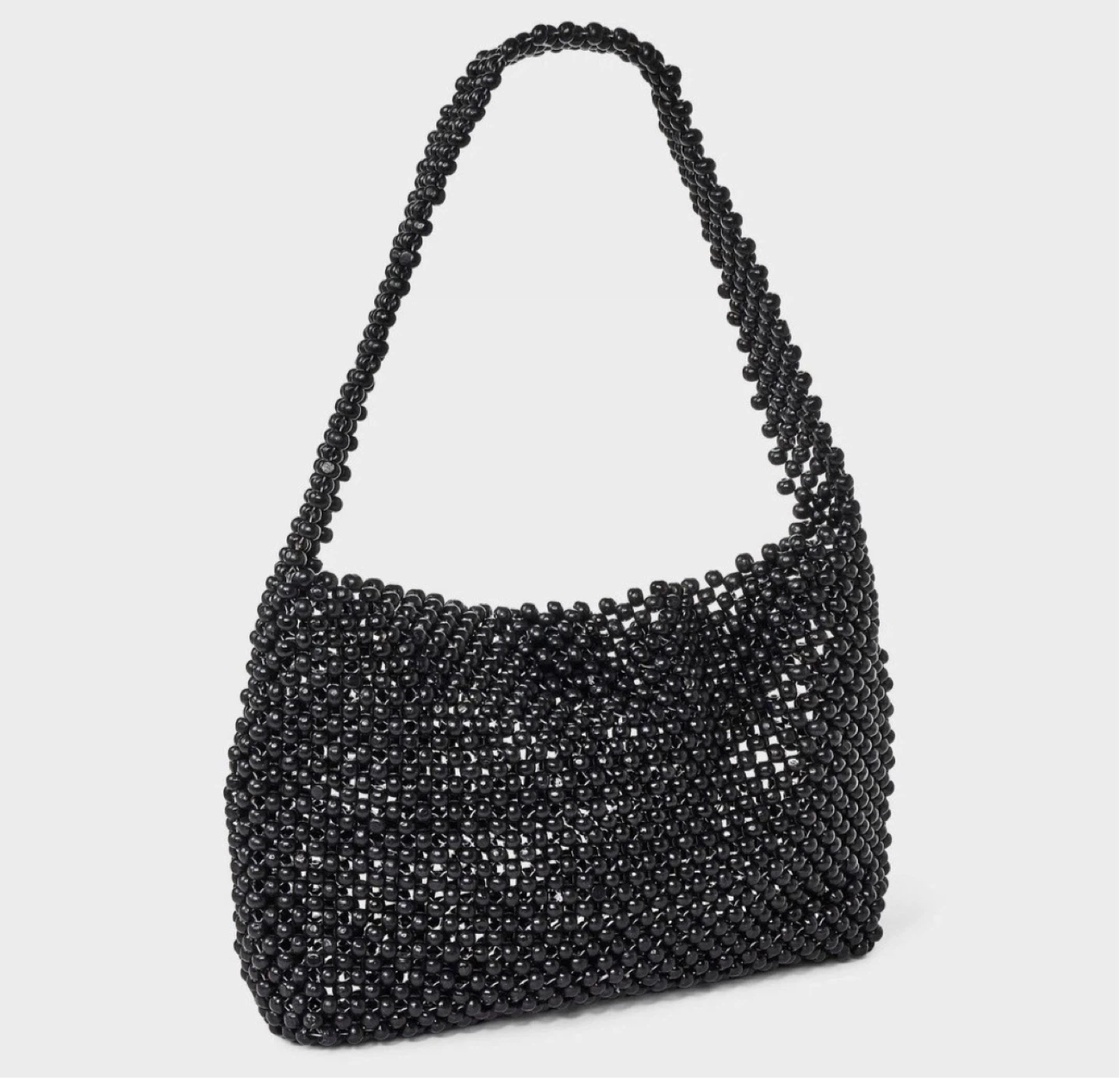 NWT A New Day Target Beaded Black Purse Bag Perfect Gift - photo 4