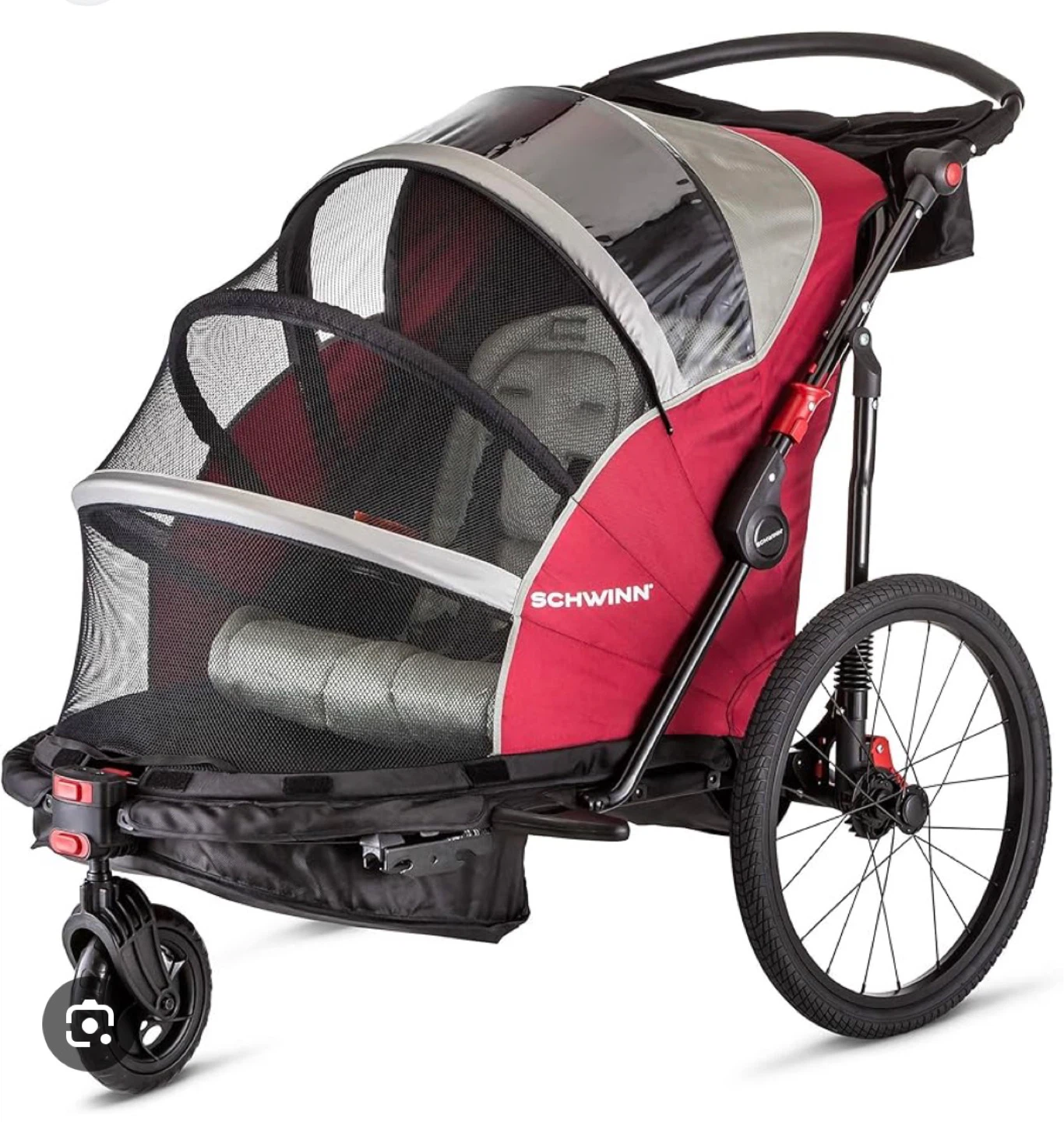 Schwinn Running Stroller - Red