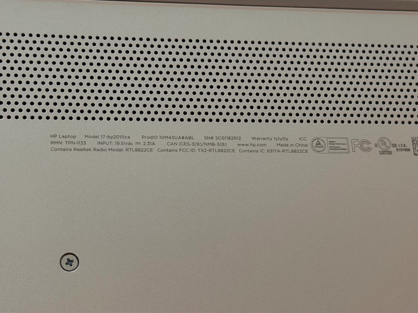 HP Laptop 15-by2010ca Silver - photo 4