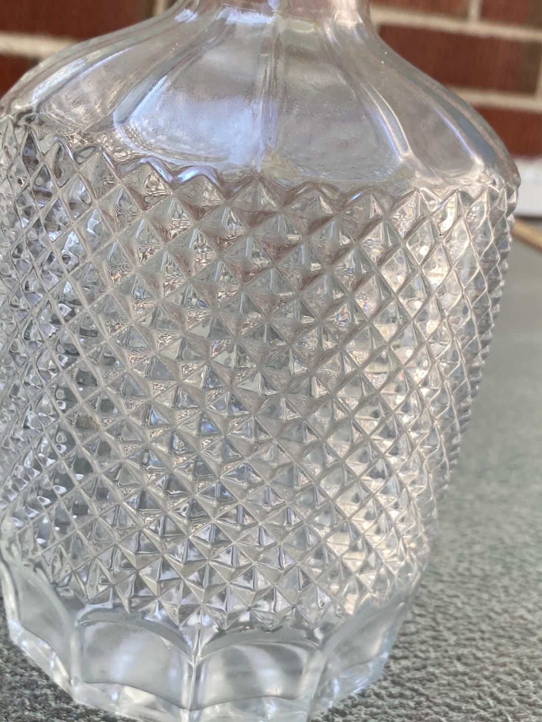 Vintage Crystal Decanter with Stopper - photo 5