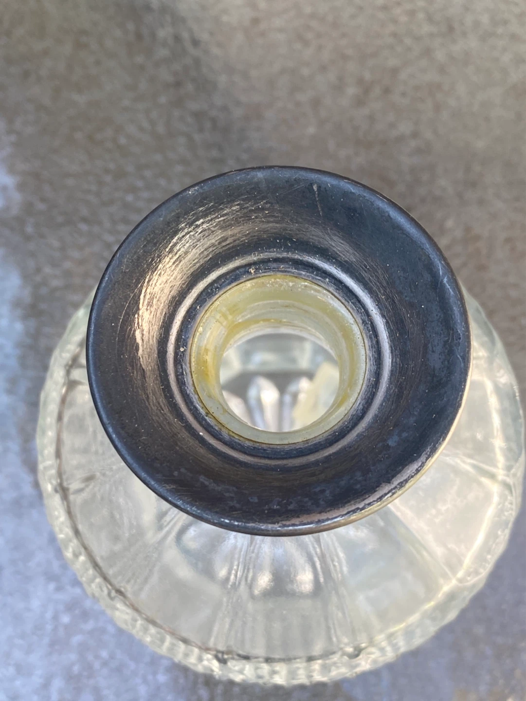 Vintage Crystal Decanter with Stopper - photo 4