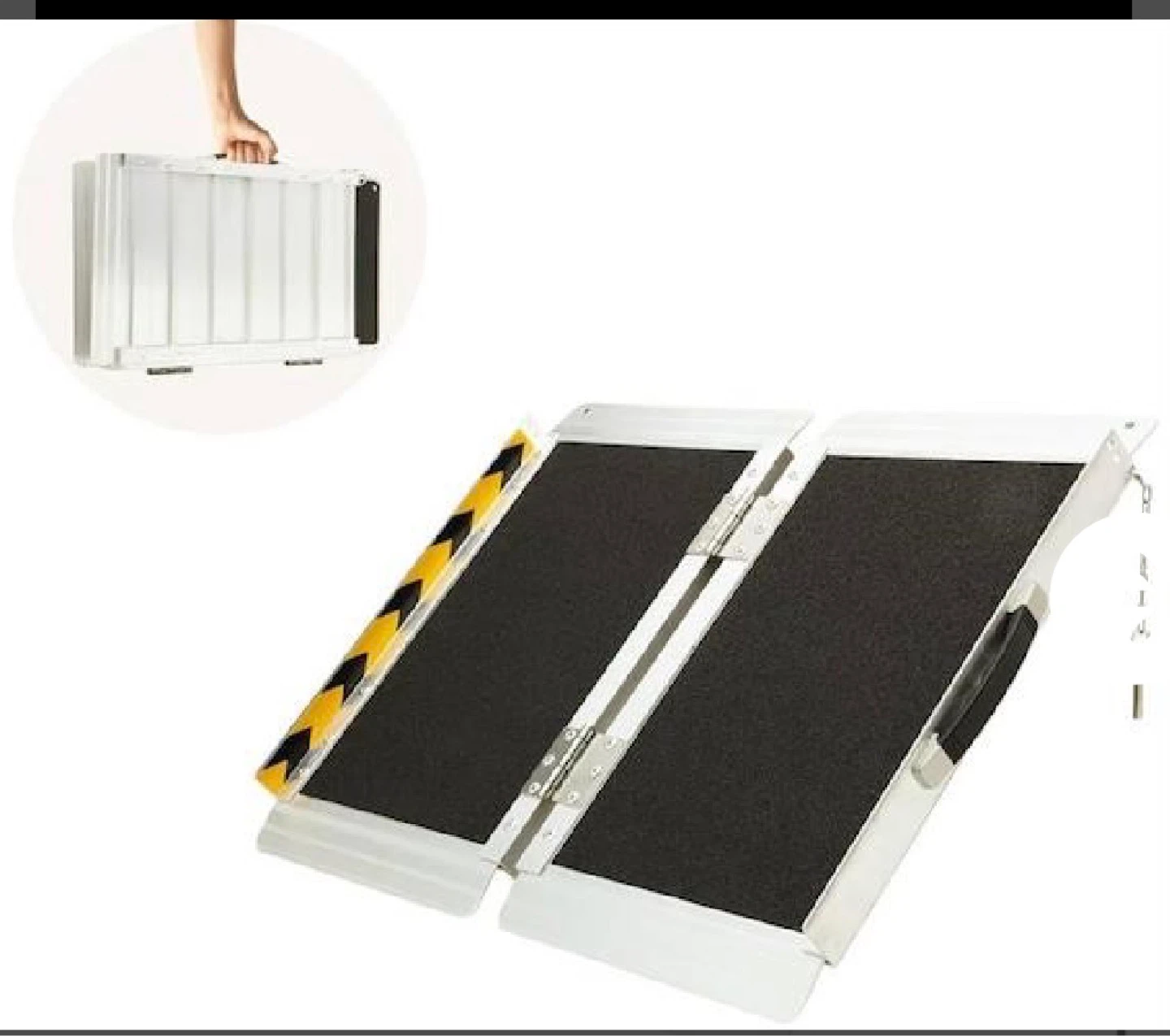 Portable Folding Aluminum Ramp