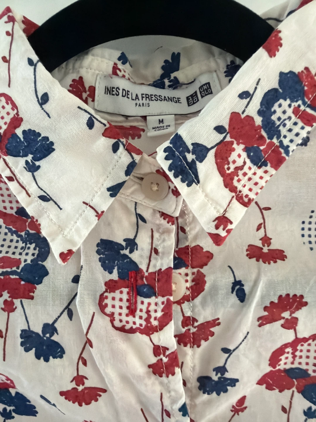 Uniqlo x Ines de la Fressange Floral Button-Up Shirt - Medium - photo 2