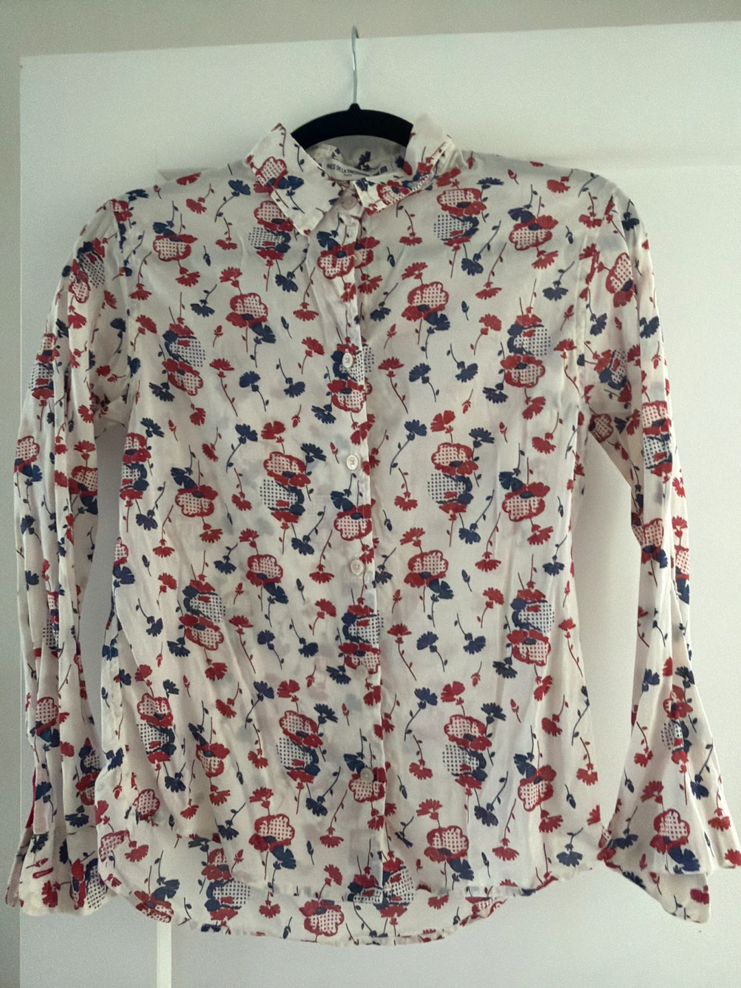 Uniqlo x Ines de la Fressange Floral Button-Up Shirt - Medium
