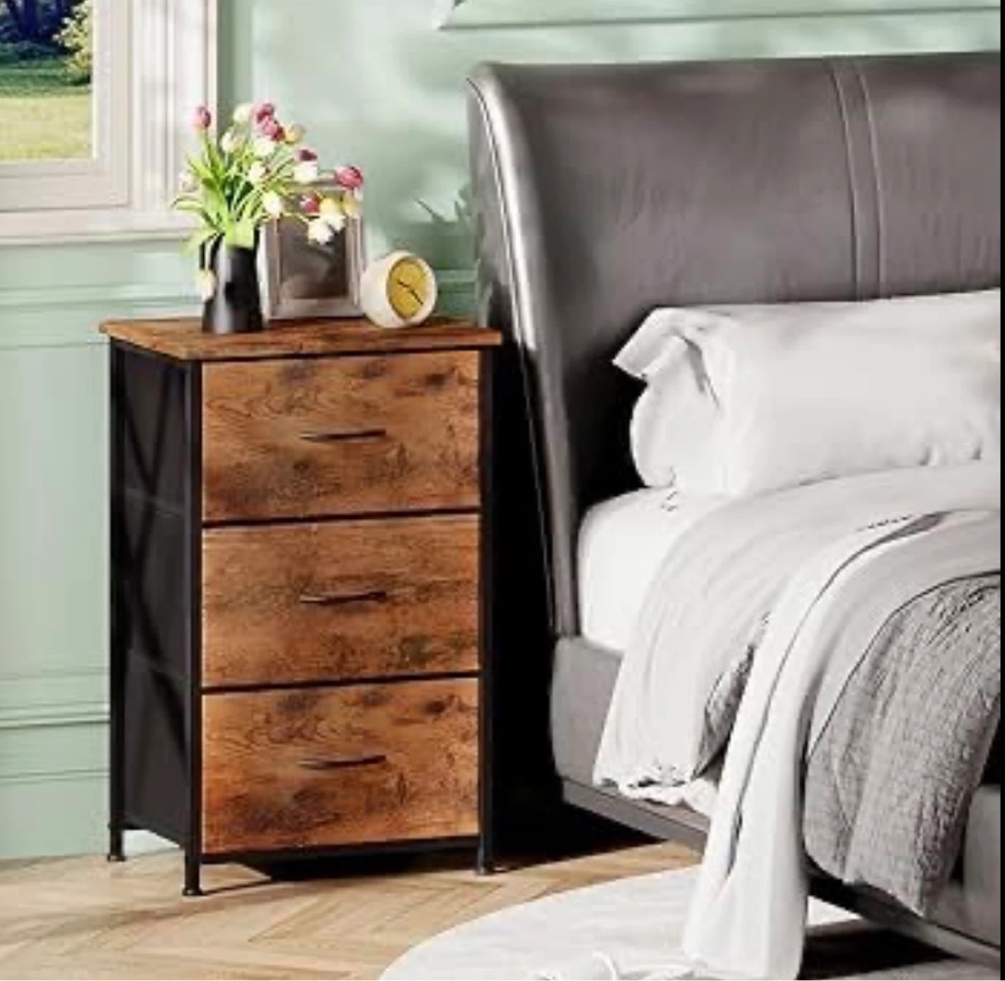 3-Drawer Fabric Dresser - photo 5