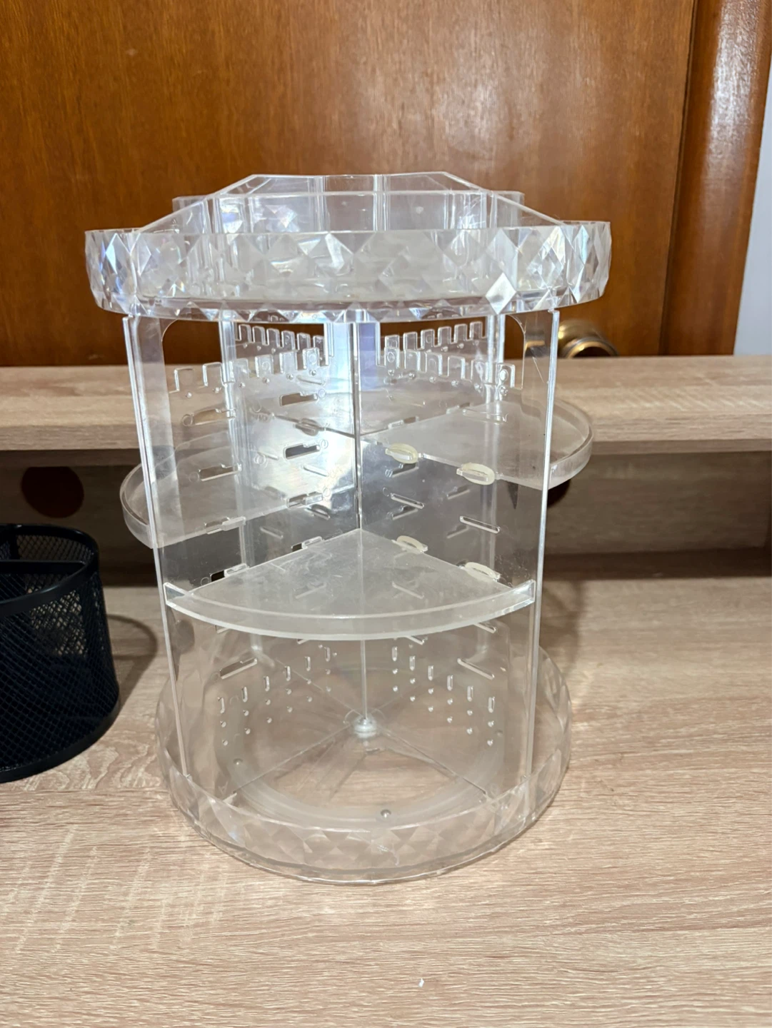 Clear Rotating Makeup Organizer
