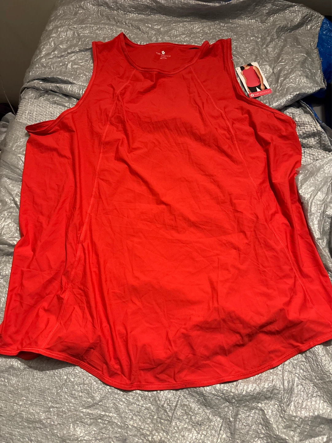 Tuff Athletics Red Tank Top XX-Large