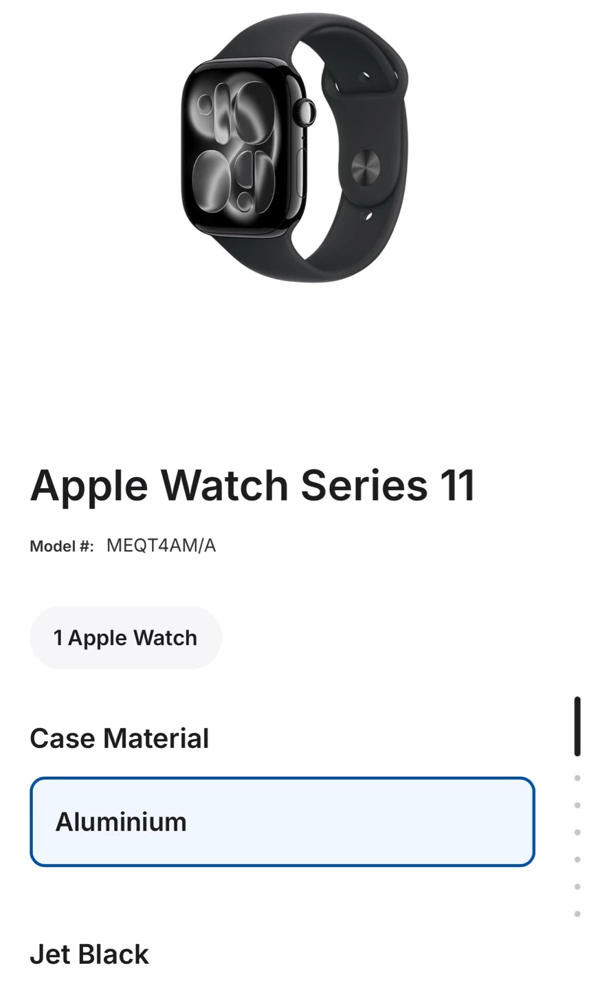 Apple Watch Series 11 - Space Grey Aluminium - photo 3